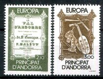 Andora (Fransk Post) Afa 360 - 61 Postfrisk