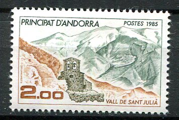 Andora (Fransk Post) Afa 359 Postfrisk