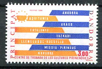 Andora (Fransk Post) Afa 354 Postfrisk