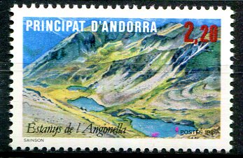 Andora (Fransk Post) Afa 371 Postfrisk