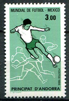 Andora (Fransk Post) Afa 372 Postfrisk