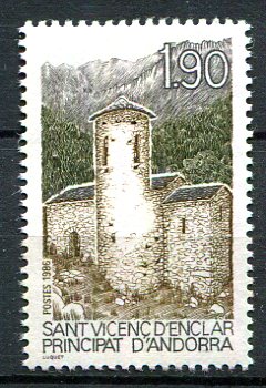 Andora (Fransk Post) Afa 375 Postfrisk
