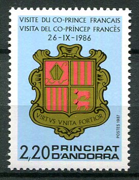 Andora (Fransk Post) Afa 380 Postfrisk