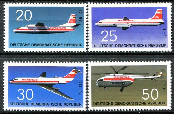 DDR Afa 1293 - 96 Postfrisk