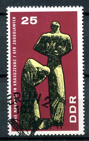 DDR Afa 1091 Stemplet