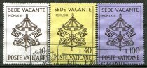 Vertikanstaten Afa 449 - 51 Stemplet