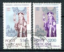 Vertikanstaten Afa 866 - 67 Stemplet