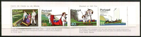 Madeira Afa 32 - 35 Postfrisk Hæfte