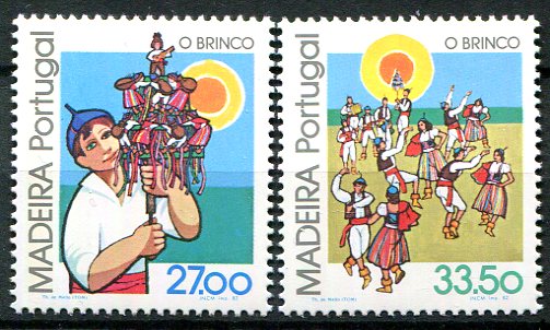 Madeira Afa 21 - 22 Postfrisk