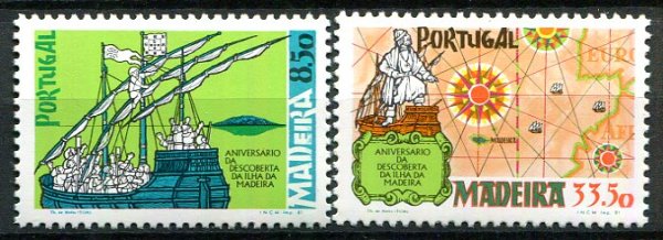 Madeira Afa 10 - 11 Postfrisk