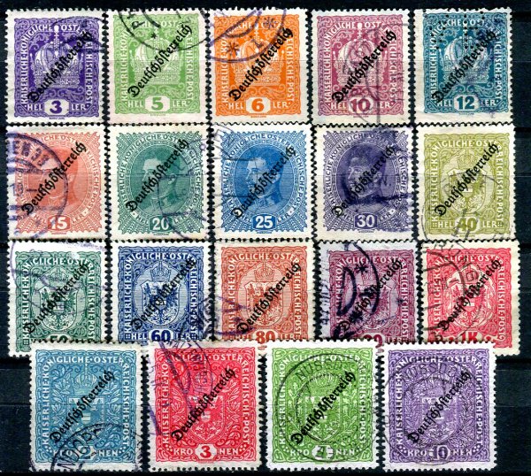 Østrig Afa 197 - 15 Stemplet