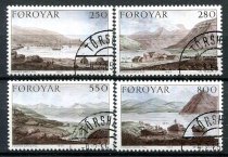 Færøerne Afa 106 - 09 Stemplet