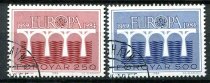 Færøerne Afa 91 - 92 Stemplet