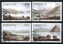 Færøerne Afa 106 - 09 Stemplet
