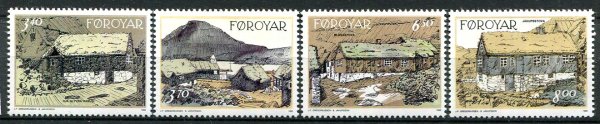 Færøerne Afa 231 - 34 Postfrisk