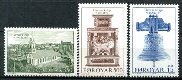 Færøerne Afa 173 - 75 Postfrisk
