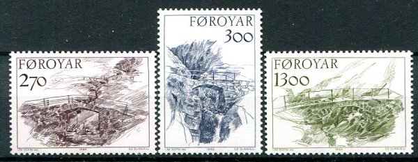 Færøerne Afa 136 - 38 Postfrisk