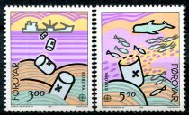 Færøerne Afa 128 - 29 Postfrisk