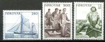 Færøerne Afa 97 - 99 Postfrisk
