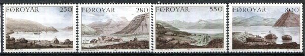 Færøerne Afa 106 - 09 Postfrisk