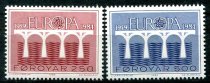 Færøerne Afa 91 - 92 Postfrisk