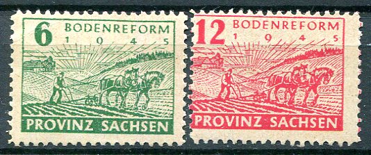 Sachsen Afa 22A - 23A Postfrisk