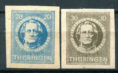 Thuringen Afa 09 - 10 Postfrisk