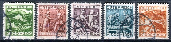 Østrig Afa 356 - 60 Stemplet