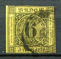 Baden Afa 08 Stemplet