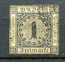 Baden Afa 05 Stemplet