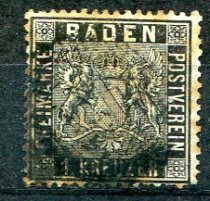 Baden Afa 09 Stemplet