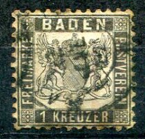 Baden Afa 17 Stemplet