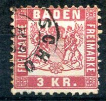 Baden Afa 24 Stemplet