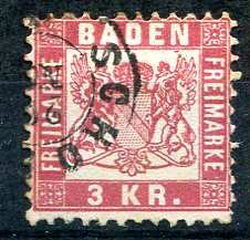 Baden Afa 24 Stemplet