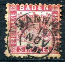 Baden Afa 24 Stemplet