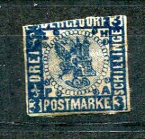 Bergedorf Afa 04 Stemplet Beklippet