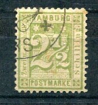 Hamburg Afa 14 Stemplet