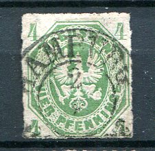 Preussen Afa 15 Stemplet