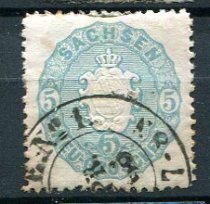 Sachsen Afa 19 Stemplet