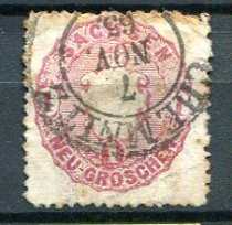 Sachsen Afa 16 Stemplet