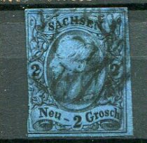 Sachsen Afa 10 Stemplet