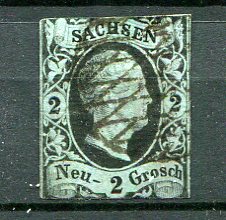 Sachsen Afa 05 Stemplet