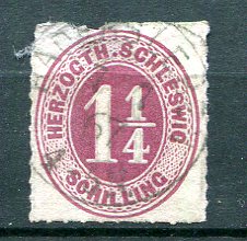 Schleswig-Holstein Afa 20 Stemplet