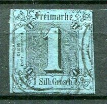 Thurn & Taxis Afa 05 Stemplet