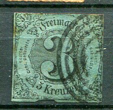 Thurn & Taxis Afa 07 Stemplet
