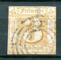 Thurn & Taxis Afa 17 Stemplet