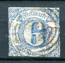 Thurn & Taxis Afa 33 Stemplet