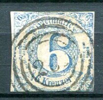 Thurn & Taxis Afa 33 Stemplet