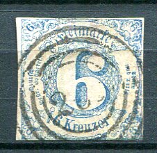 Thurn & Taxis Afa 33 Stemplet