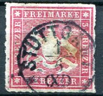 Wurttemberg Afa 31 Stemplet